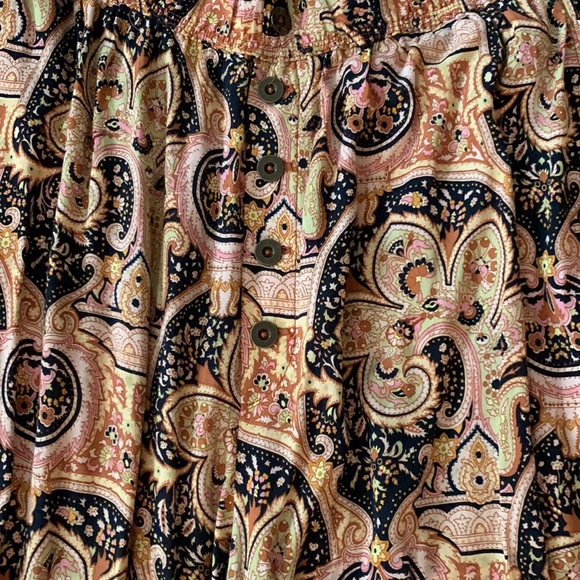 NEW! Anthropologie Odette Printed Joggers in Honey - Picture 3 of 5